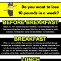 Do you want to lose 10 pounds in a week?